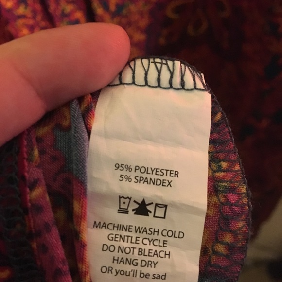 LuLaRoe Medium Maxi Slinky - Picture 3 of 3